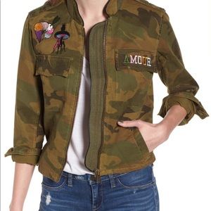 Zadig & Voltaire Camo Patch Jacket